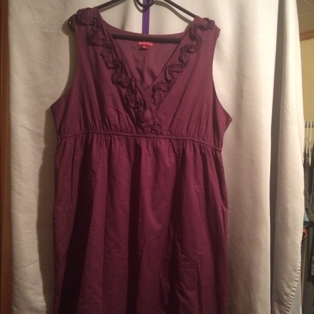 Merona Wine Shift Dress